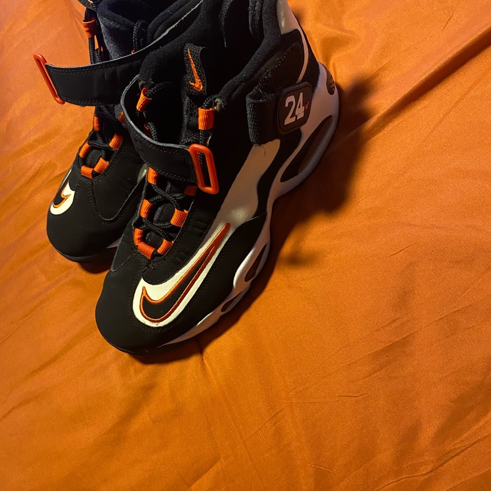 Black and Orange Nike “ Griffeys” Sneakers